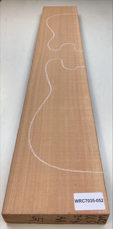 Body Rotzeder / Western Red Cedar, 2-tlg., Einzelstück #052